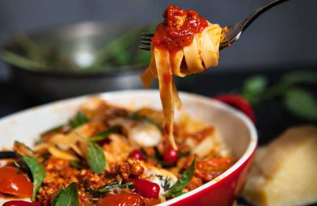 Un poco de pasta con raíces aragonesas