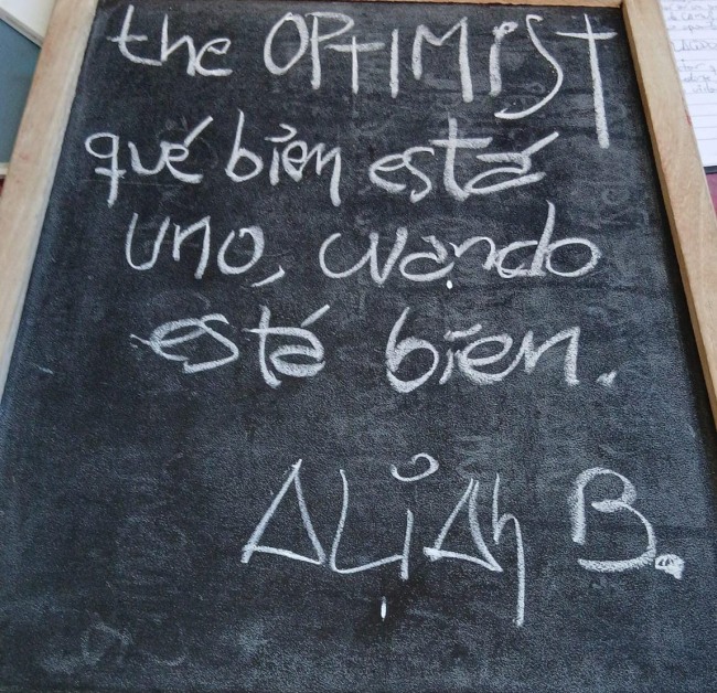 a veces, algunas veces